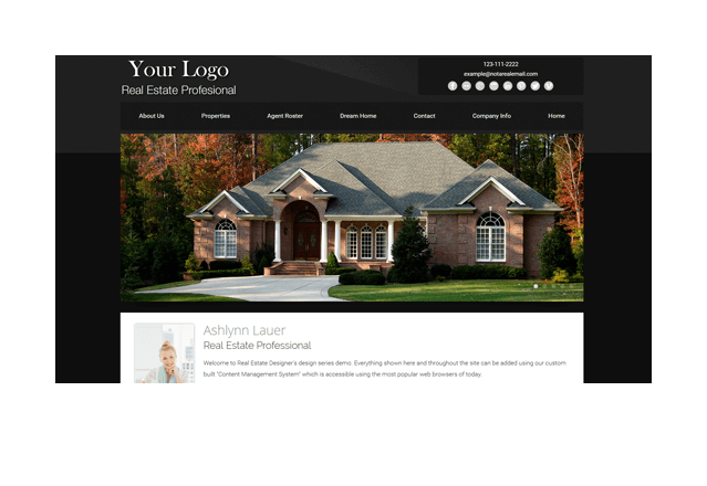 Authentic Series Real Estate Website Template